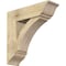 Ekena Millwork Thorton Traditional Rough Sawn Bracket w/ Offset Brace, Douglas Fir, 8"W x 26"D x 26"H BKT0806X26X26THR01RDF - alternate 1
